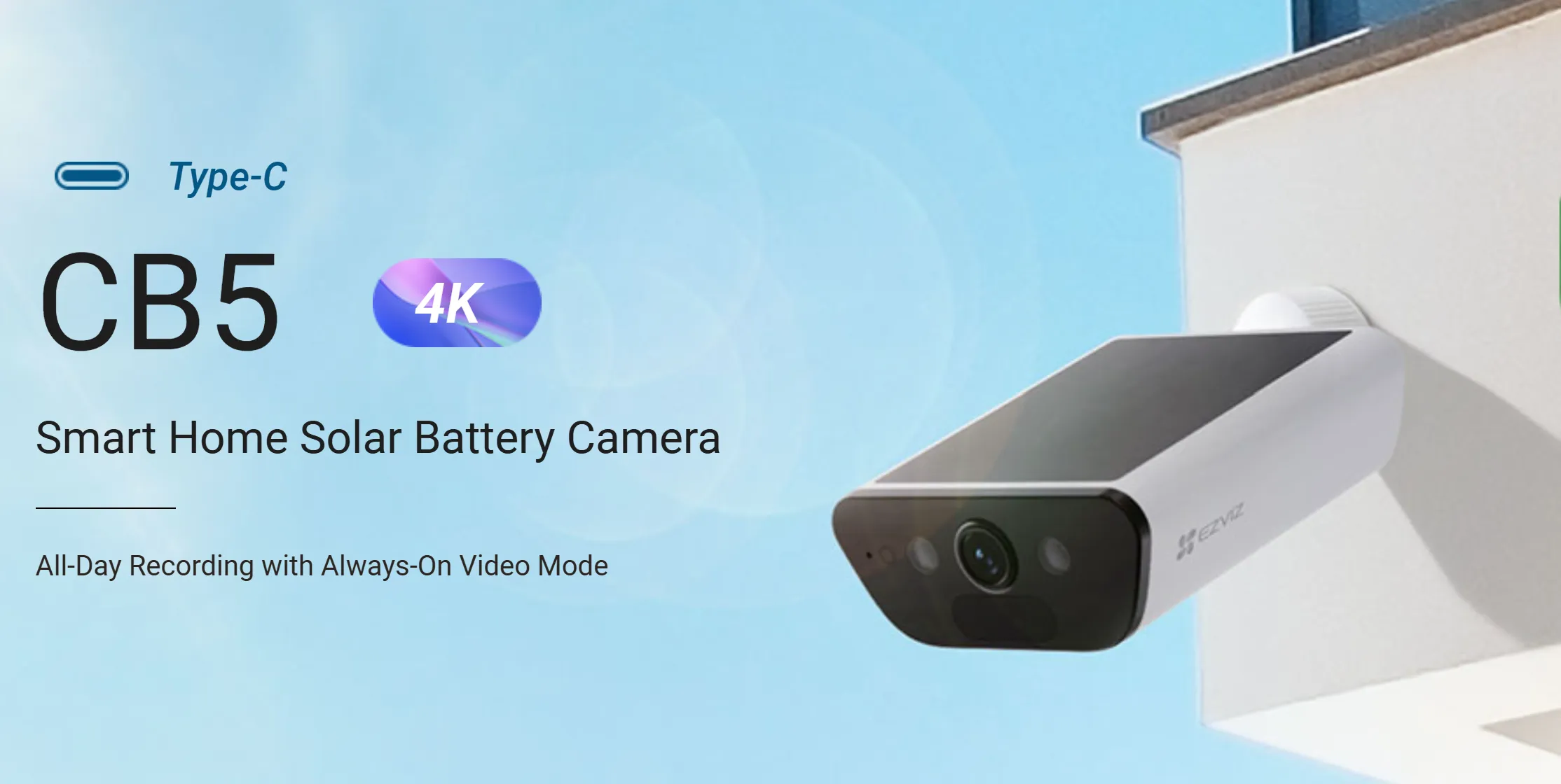 EZVIZ CB5 4K Solar Battery Camera | Smart Security - Image 11