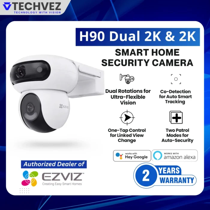 H90 Dual 2K⁺ Outdoor WiFi Camera