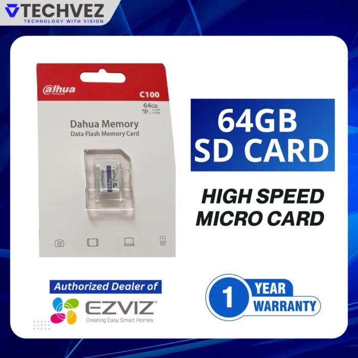 dahua tf c100 64gb microsd card